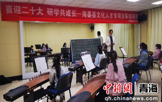 图为活动现场。海晏县文化馆 供图 图为活动现场。海晏县文化馆 供图