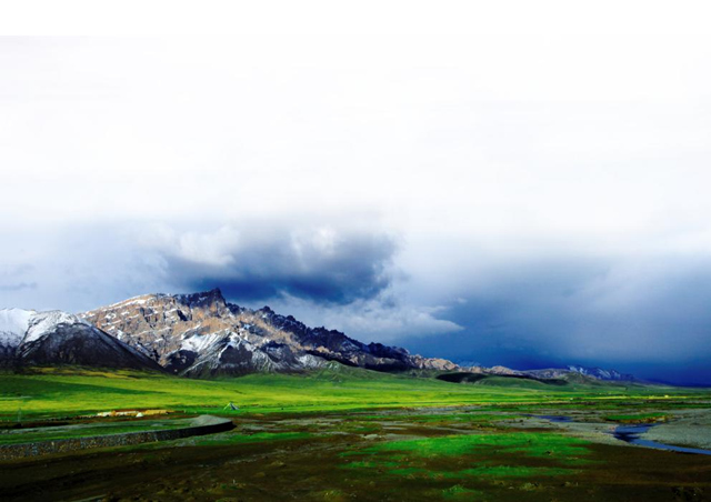 天峻山景色。天峻县委宣传部供图