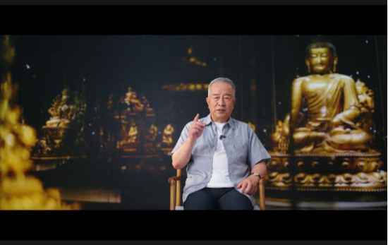 国家文物局法规司原司长彭常新谈李巍的收藏。 国家文物局法规司原司长彭常新谈李巍的收藏。